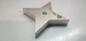 Corte de 20 mm en aluminio
